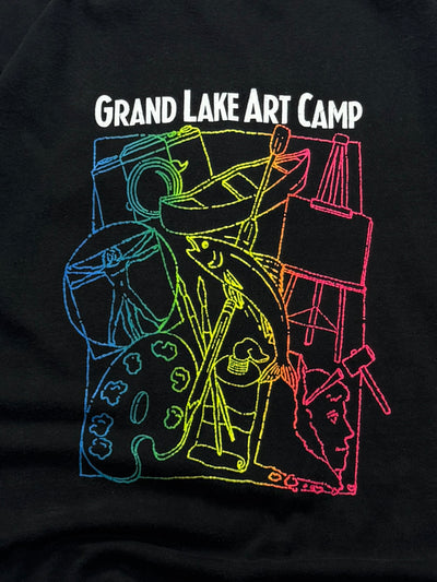 Vintage 90s Art Camp Tee (L)