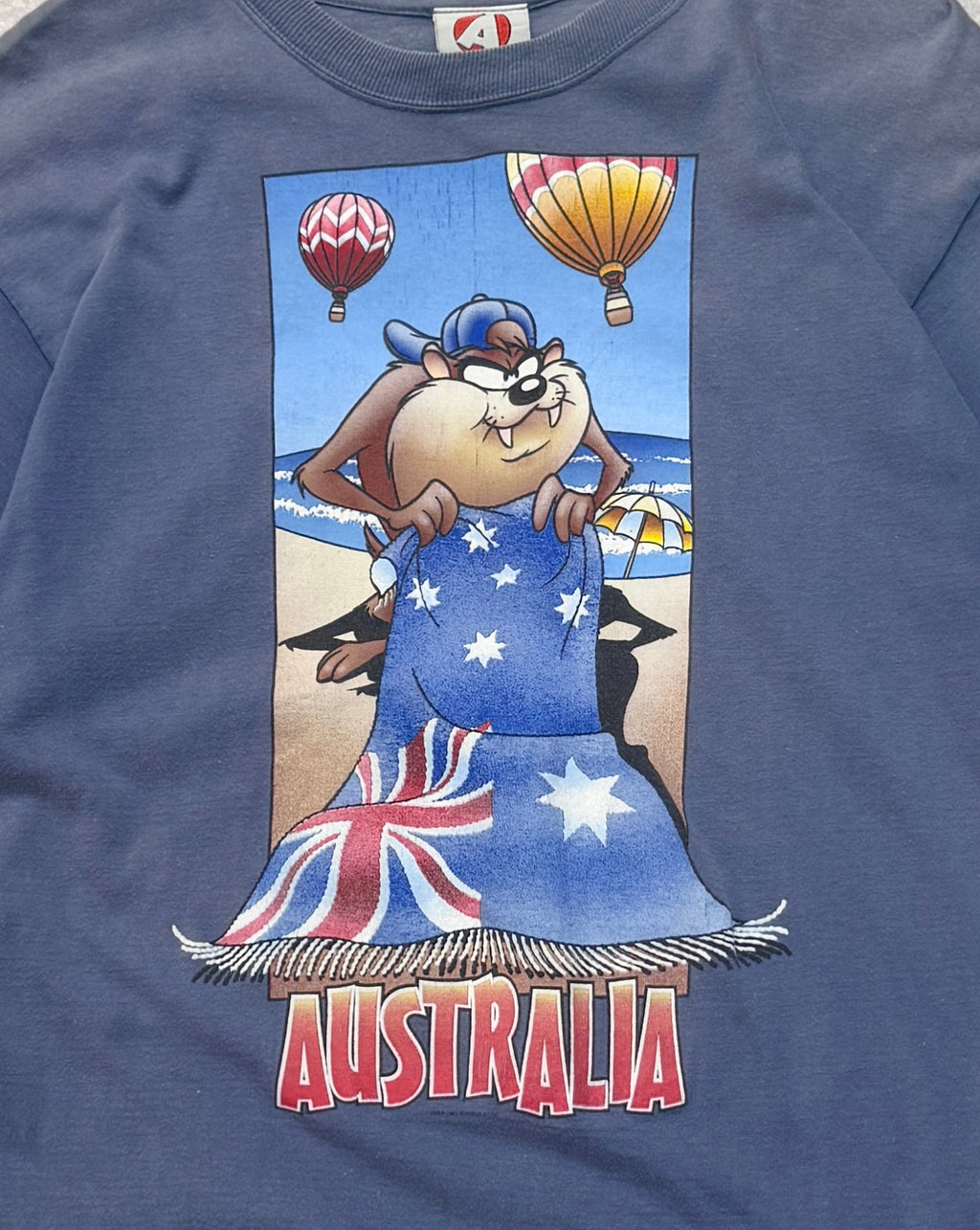 Vintage 90s Looney Tunes Taz Australia Tee (M)