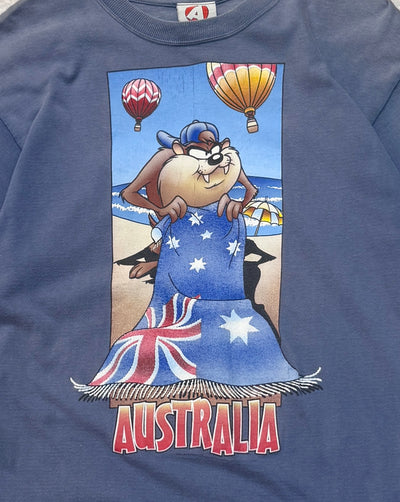 Vintage 90s Looney Tunes Taz Australia Tee (M)