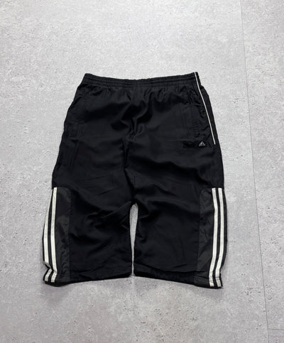 Vintage 2000s Adidas Adjustable 3/4 Track Shorts (M)