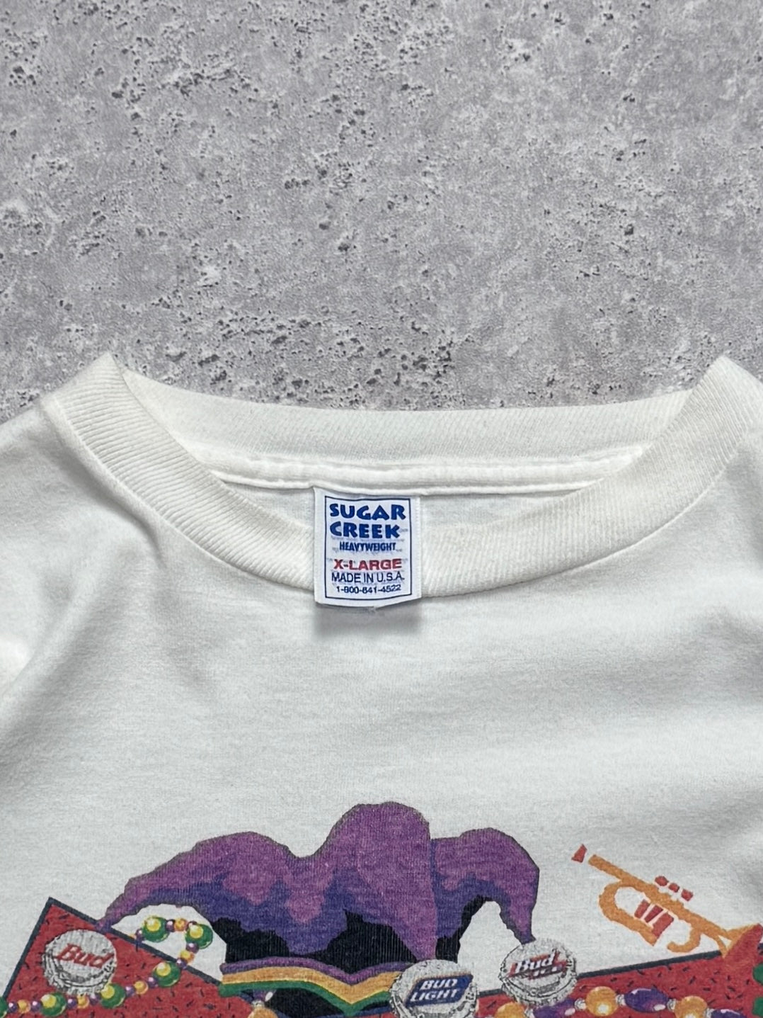 Vintage 1997 Bud Bowl New Orleans Tee (XL)