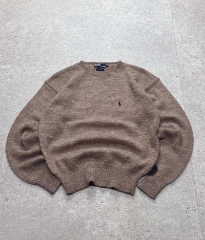 Vintage Polo Ralph Lauren Wool Knitted Sweater (L)