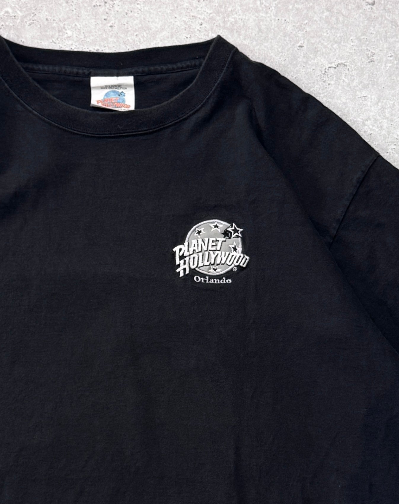 Vintage 90s Planet Hollywood Orlando Embroidered Tee (XL)