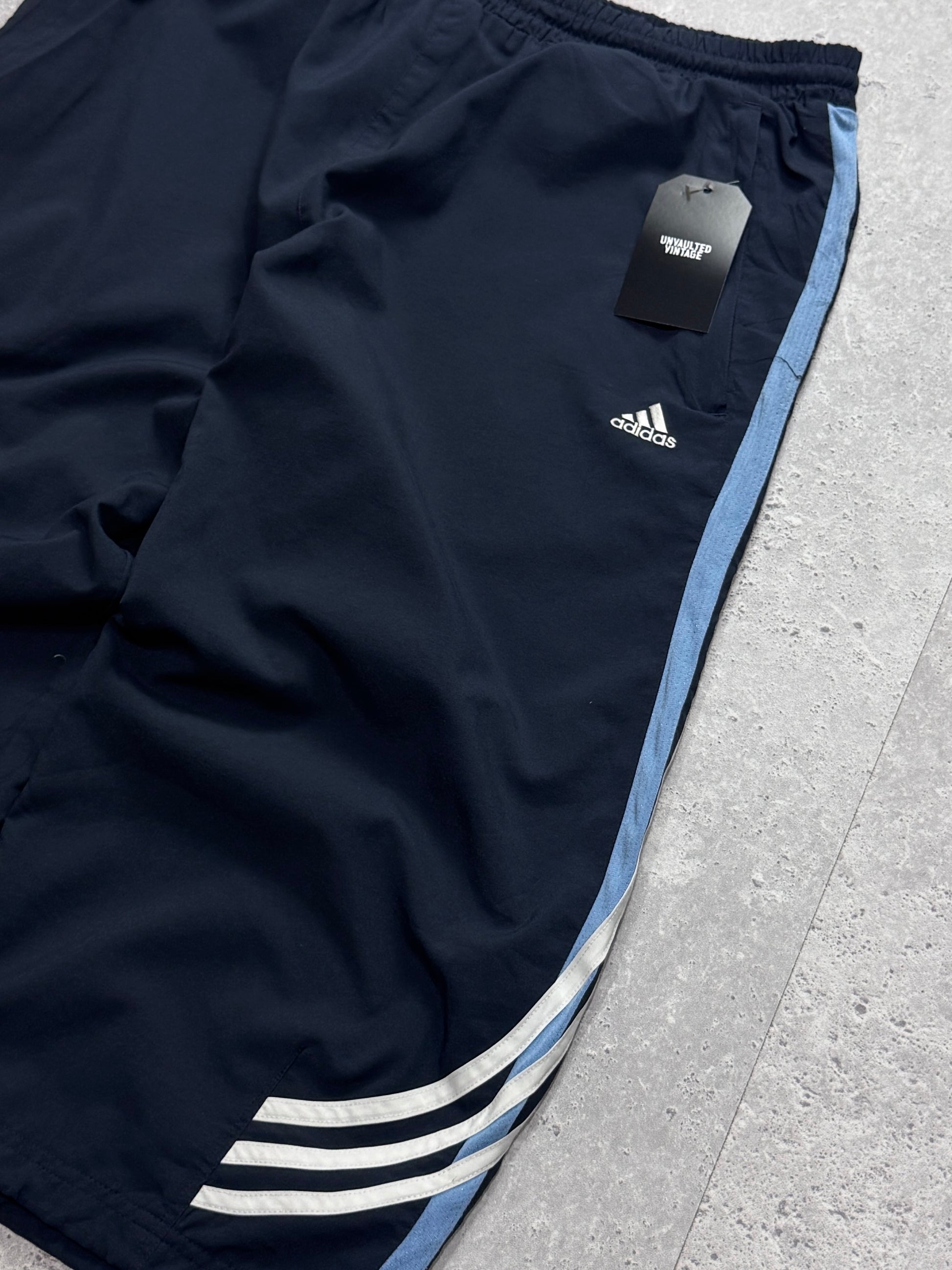 Vintage 2000s Adidas Adjustable 3/4 Track Shorts (M)