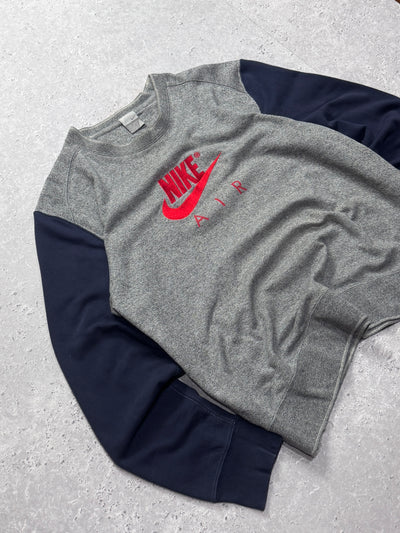 Vintage 2000s Nike Air Spellout Sweater (XL)