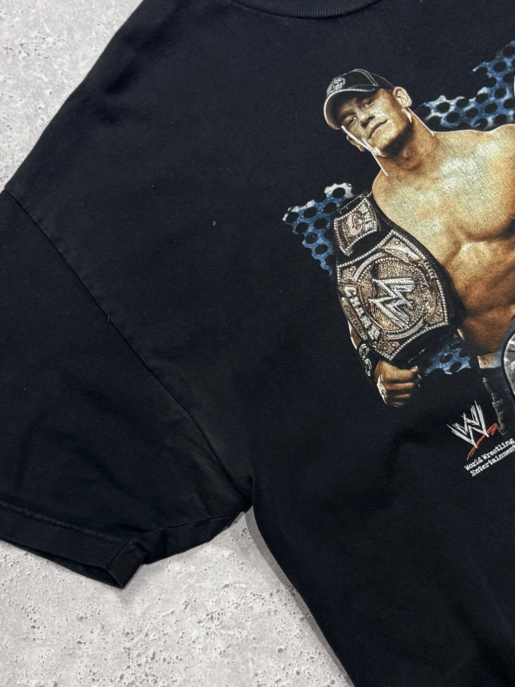 Vintage 2000s John Cena "Chain Gang Soldier" WWE Tee (XL)