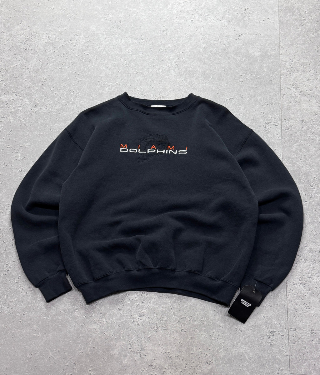 Vintage Miami Dolphins Embroidered NFL Sweater (M)