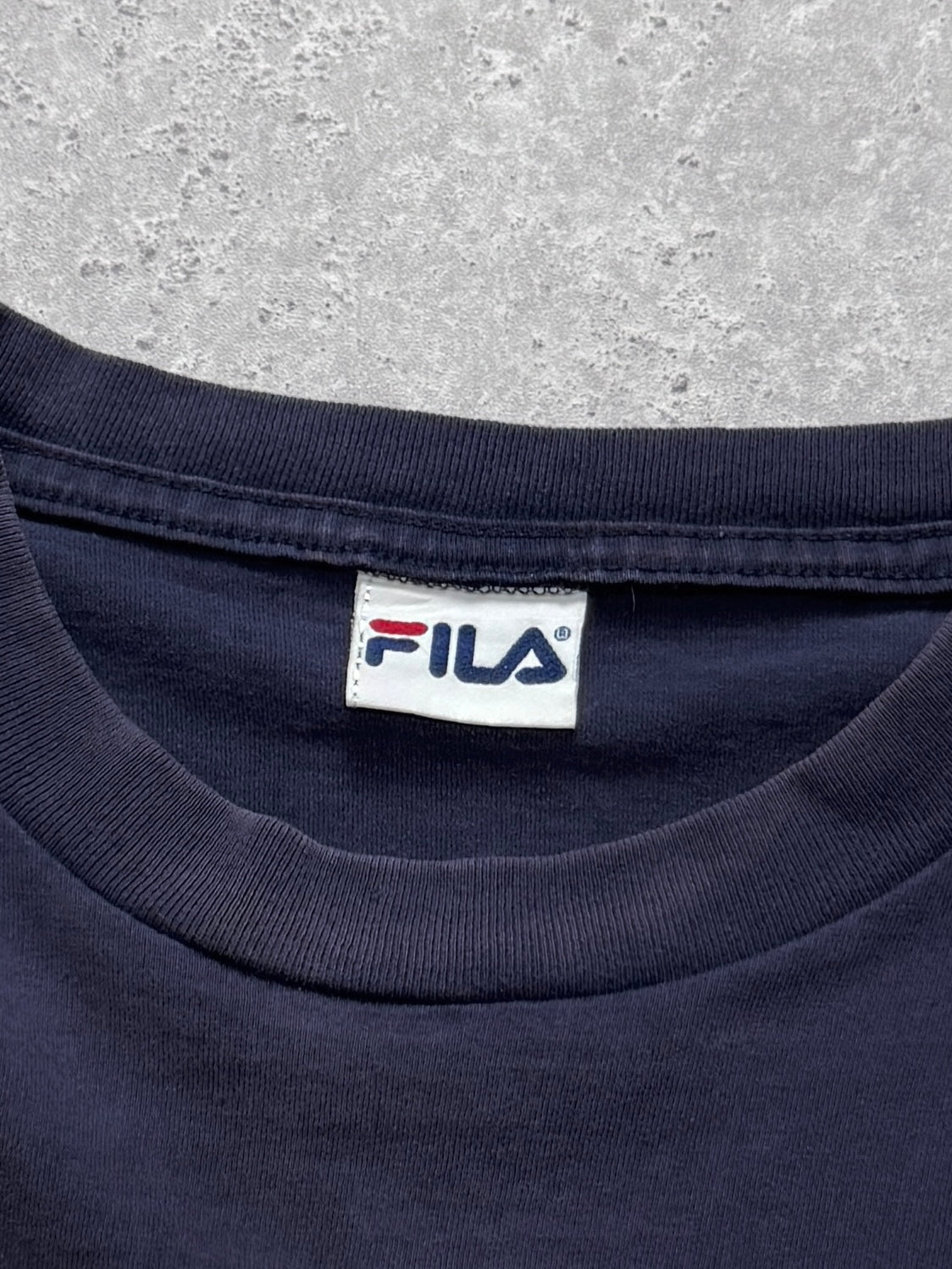Vintage 2000s Fila Logo Tee (XL)