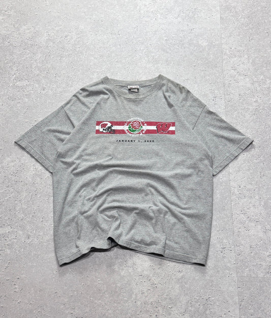 Vintage 2000s Wisconsin Badgers Rose Bowl Tee (XL)