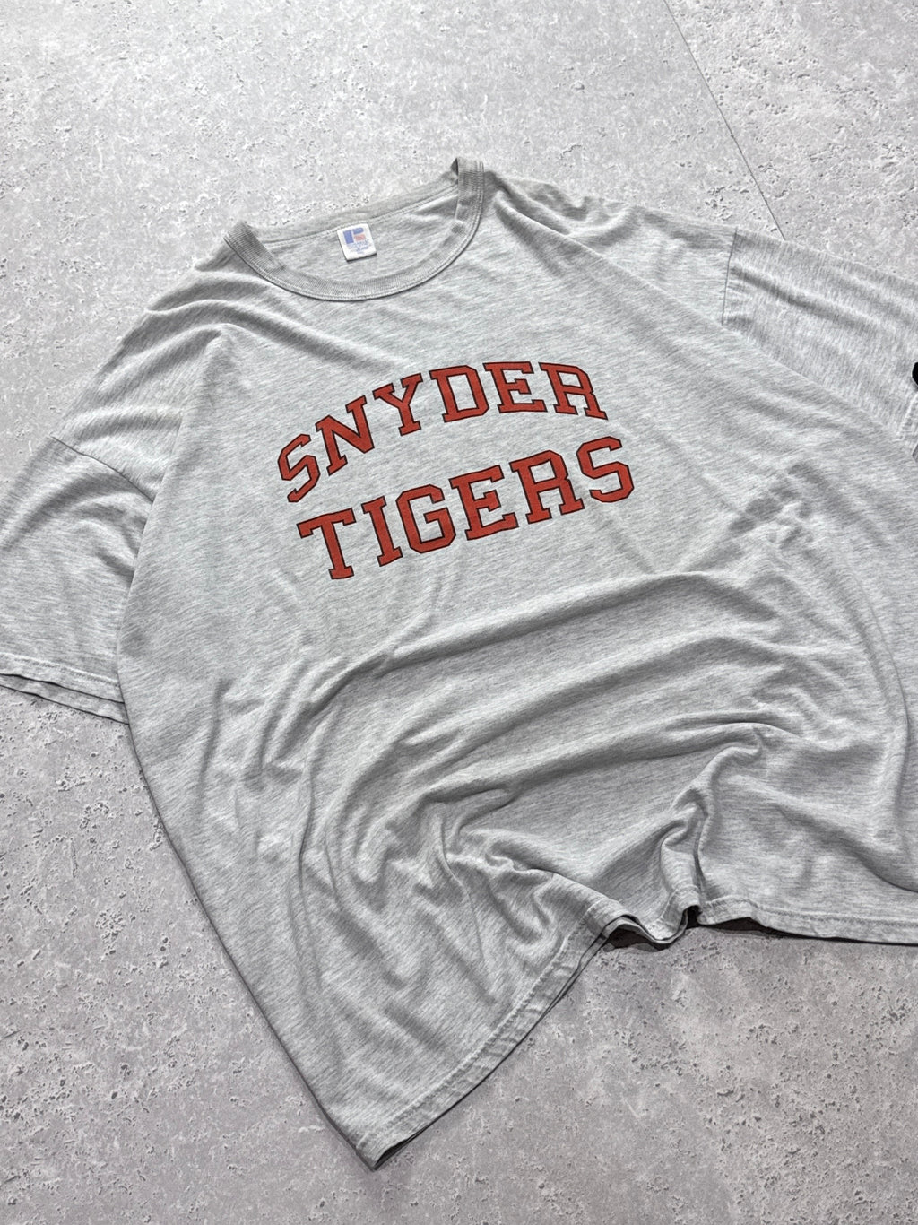 Vintage 90s Snyder Tigers College Tee (2XL)
