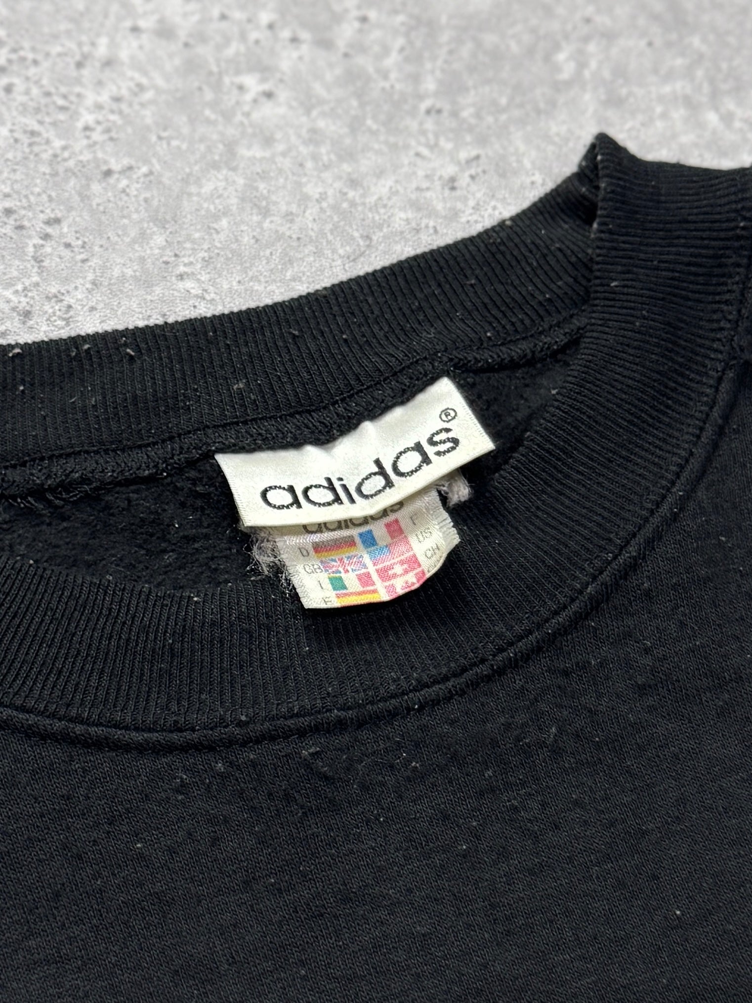 Vintage 90s Adidas Embroidered Sweater (L)
