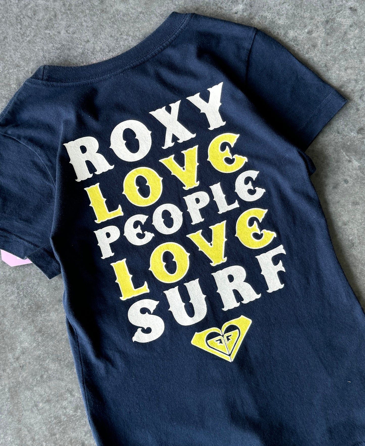 Vintage Roxy Boardriding Baby Tee (M)