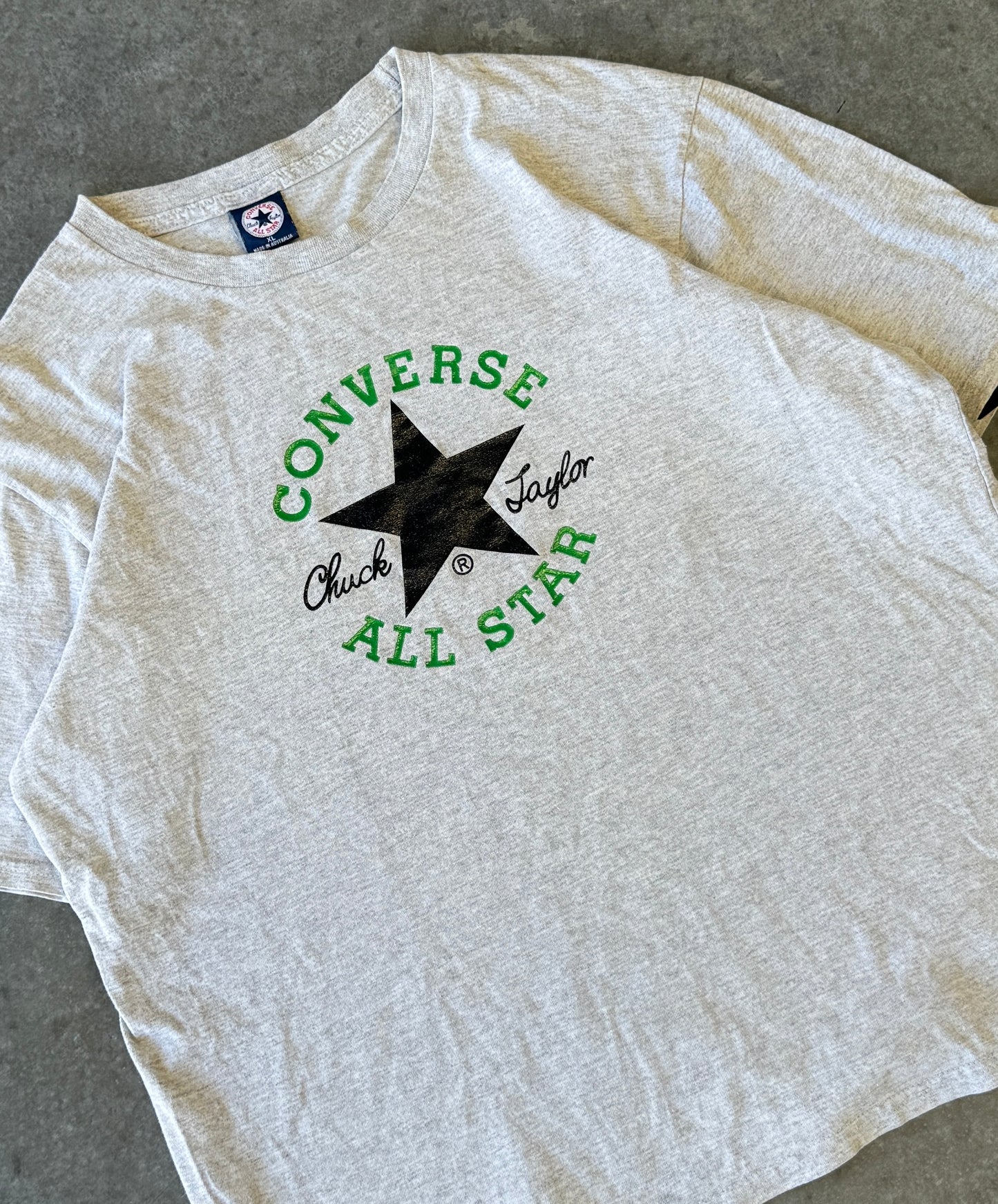 Vintage 90s Converse Logo Tee (L)