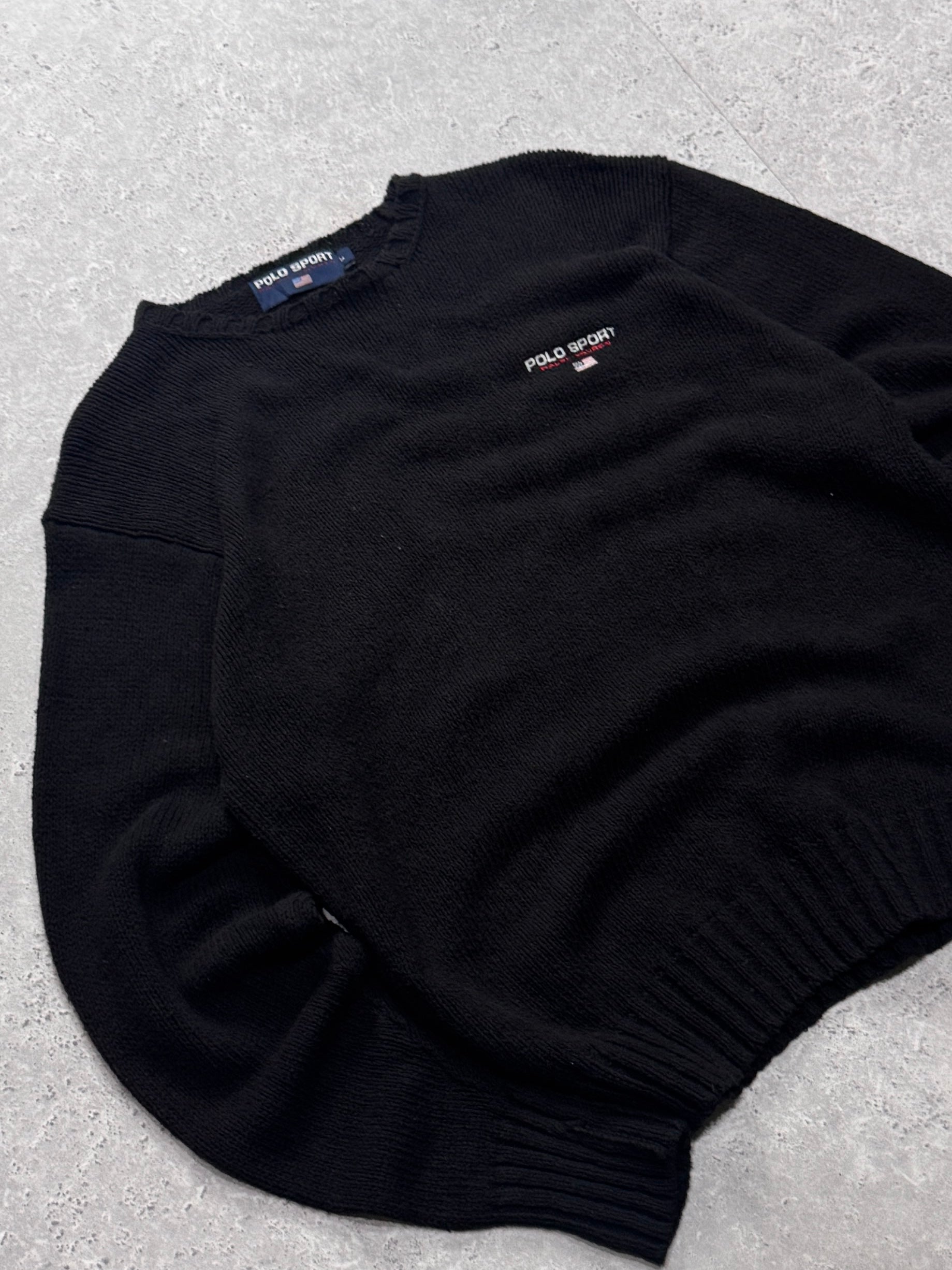 Vintage Polo Sport Ralph Lauren Knitted Sweater (XL)