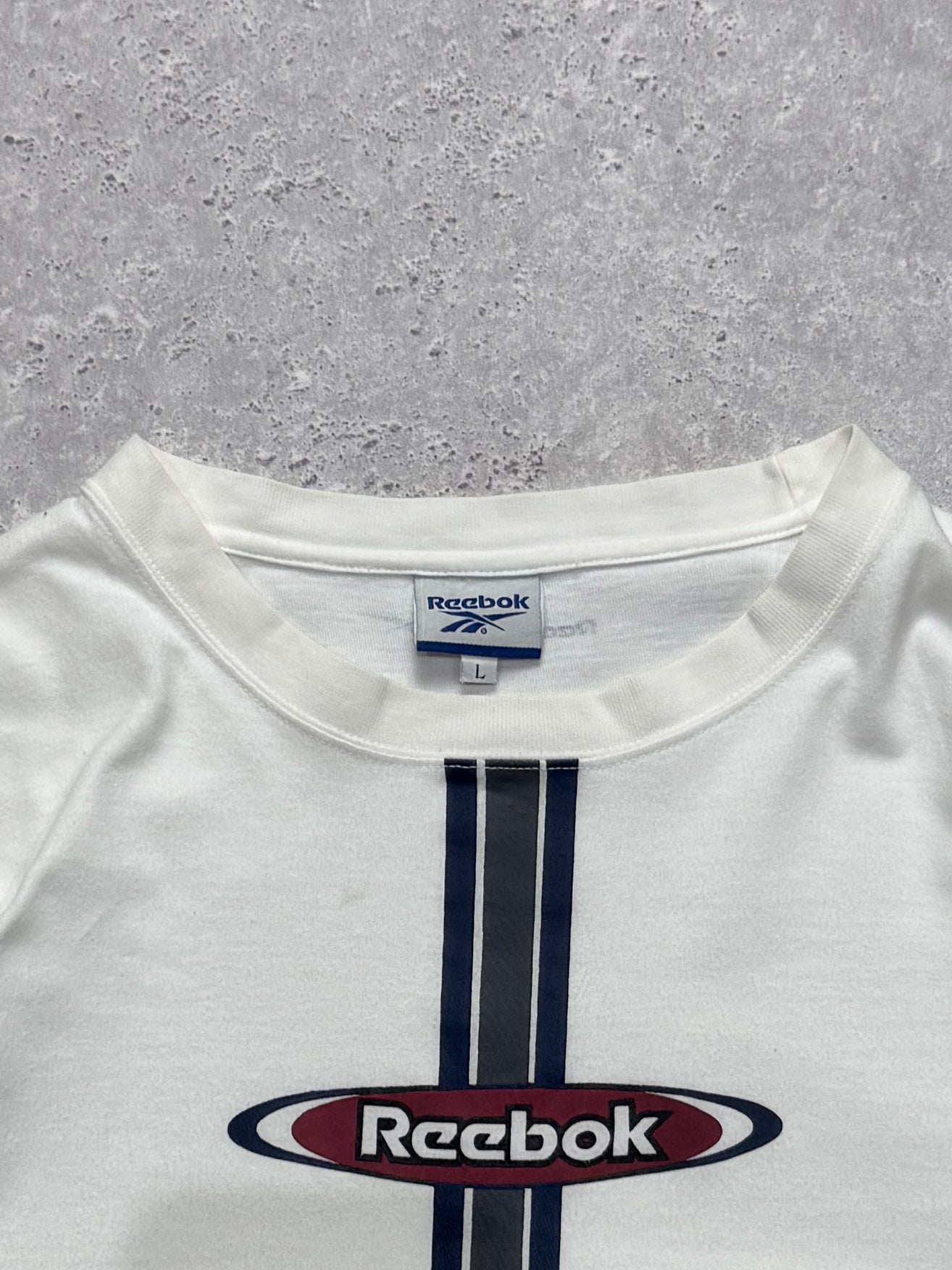 Vintage 90s Reebok Logo Tee (L)