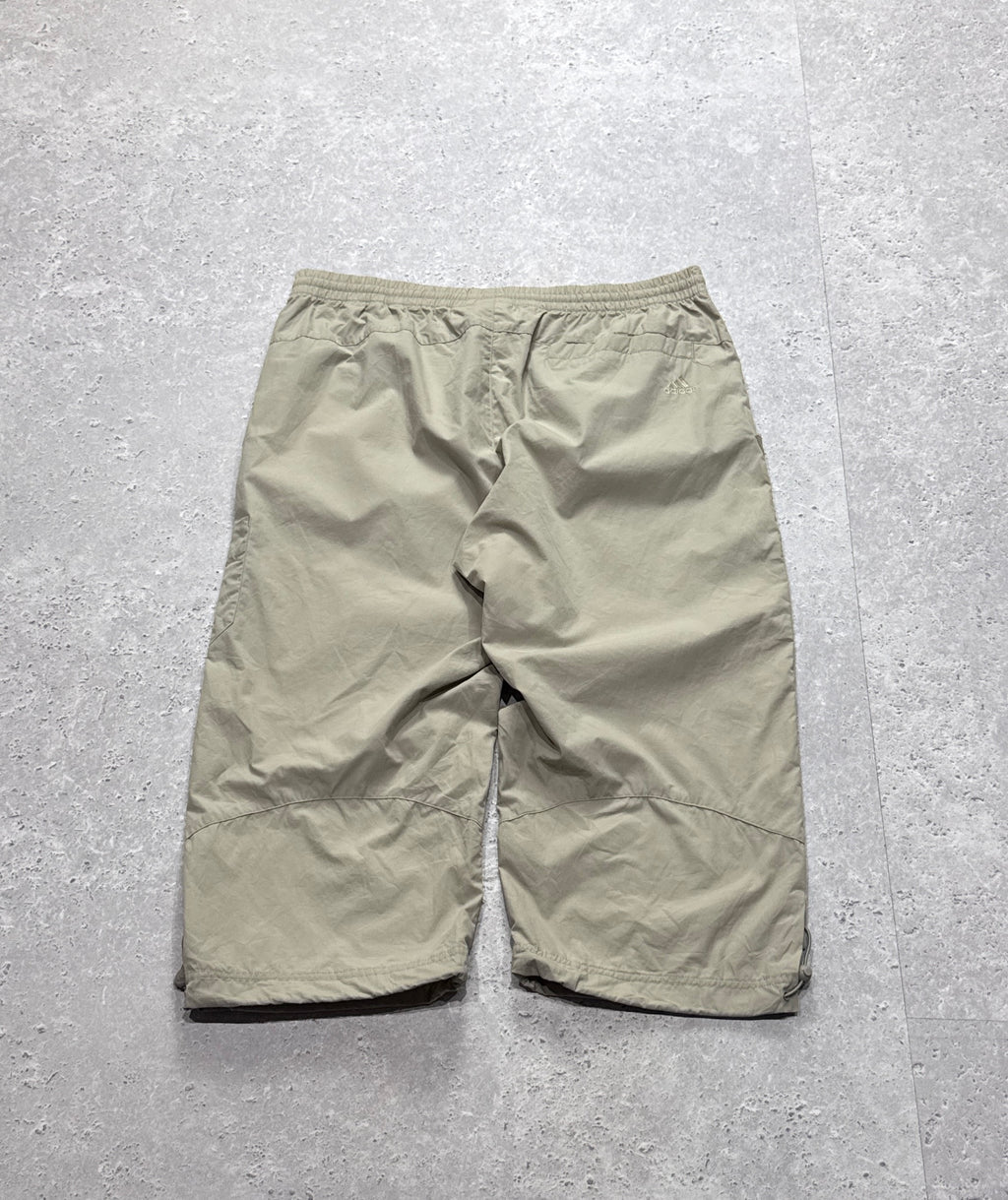 Vintage 2000s Adidas Adjustable 3/4 Cargo Shorts (L)