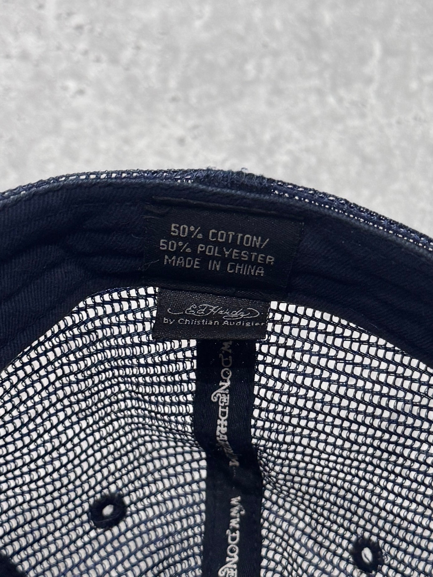 Vintage Y2K Ed Hardy Skull Diamanti Cap