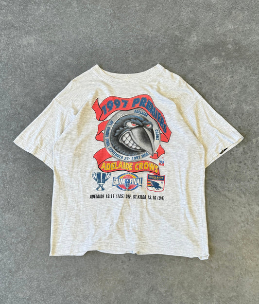 Vintage 97' Adelaide Crows AFL Premiership Tee (L)