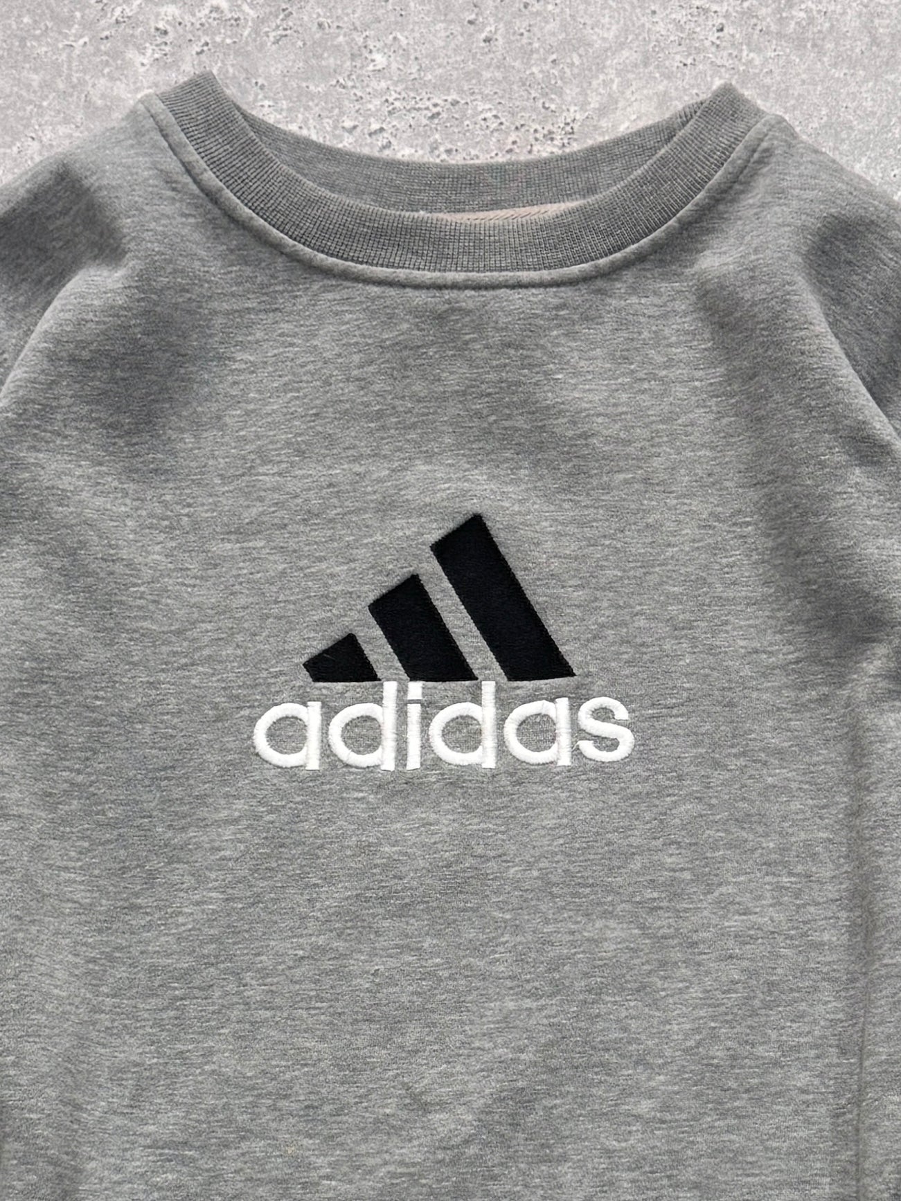 Vintage 90s Adidas Embroidered Sweater (L)