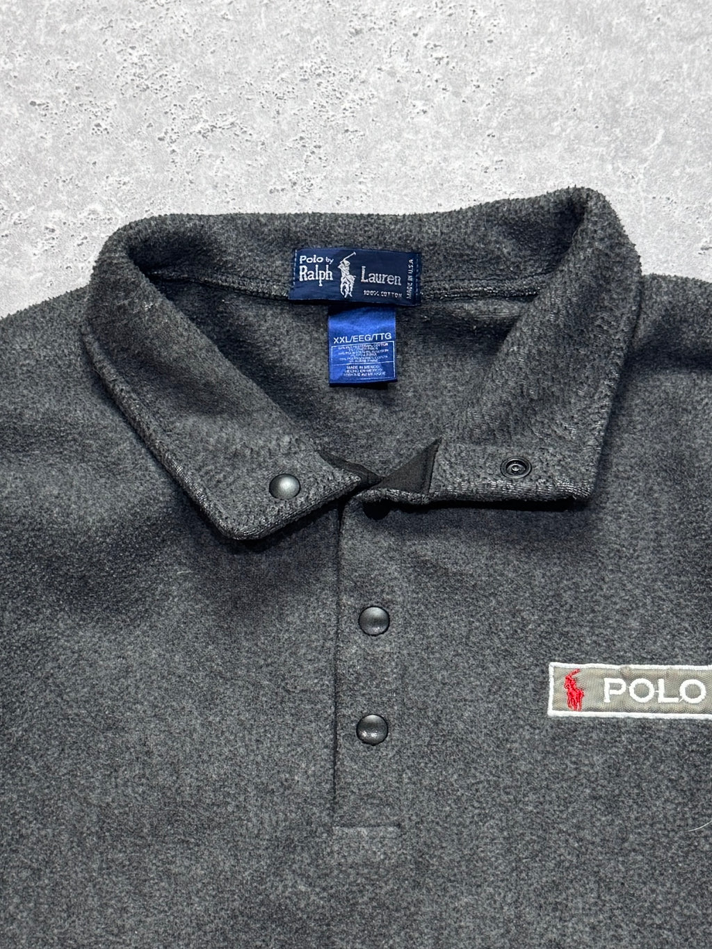 Vintage 2000s Polo Ralph Lauren Fleece Sweater (2XL)