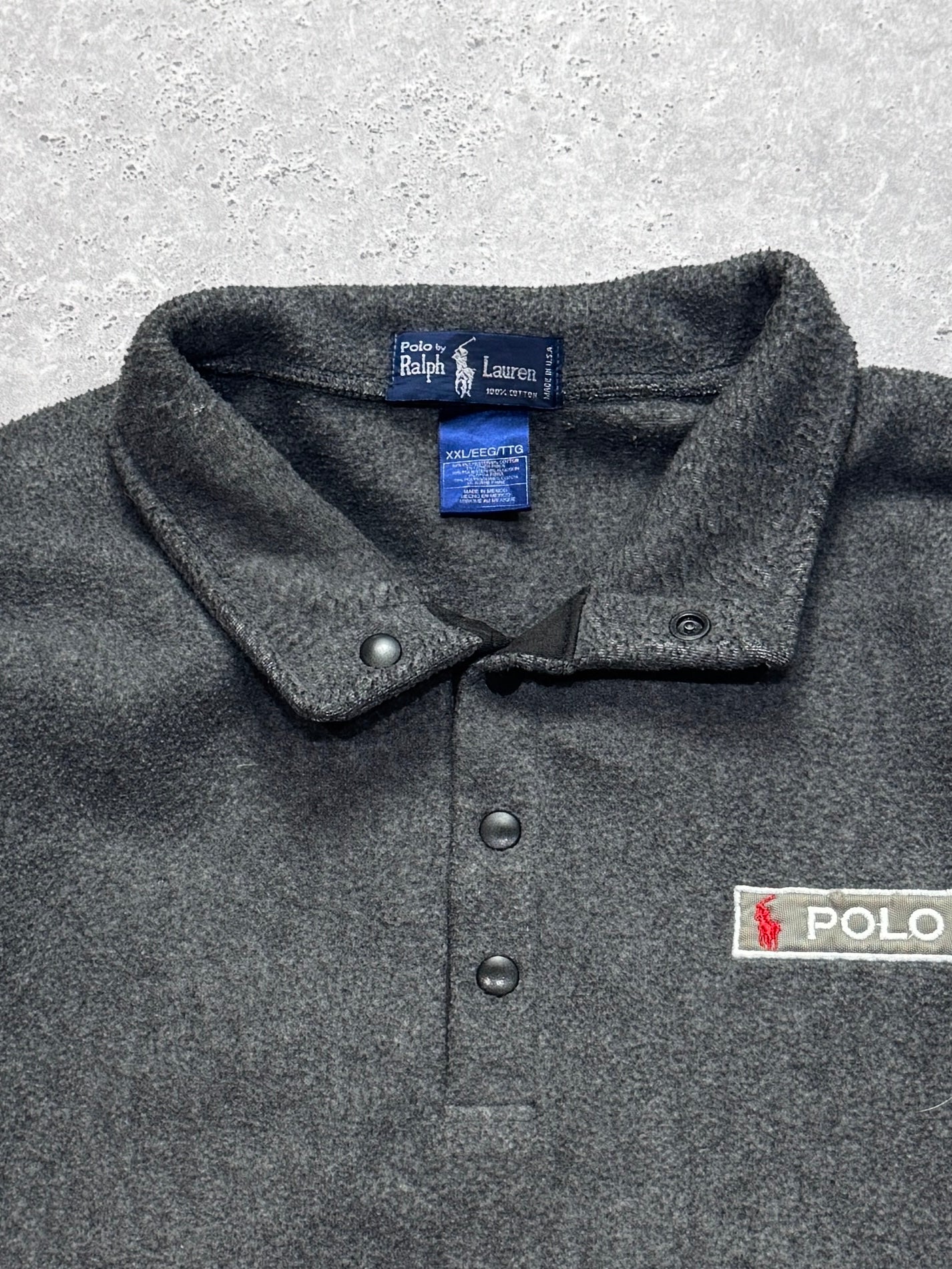 Vintage 2000s Polo Ralph Lauren Fleece Sweater (2XL)