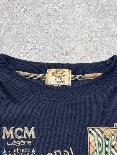 Vintage 90s Designer MCM Legere Knitted Sweater (M)