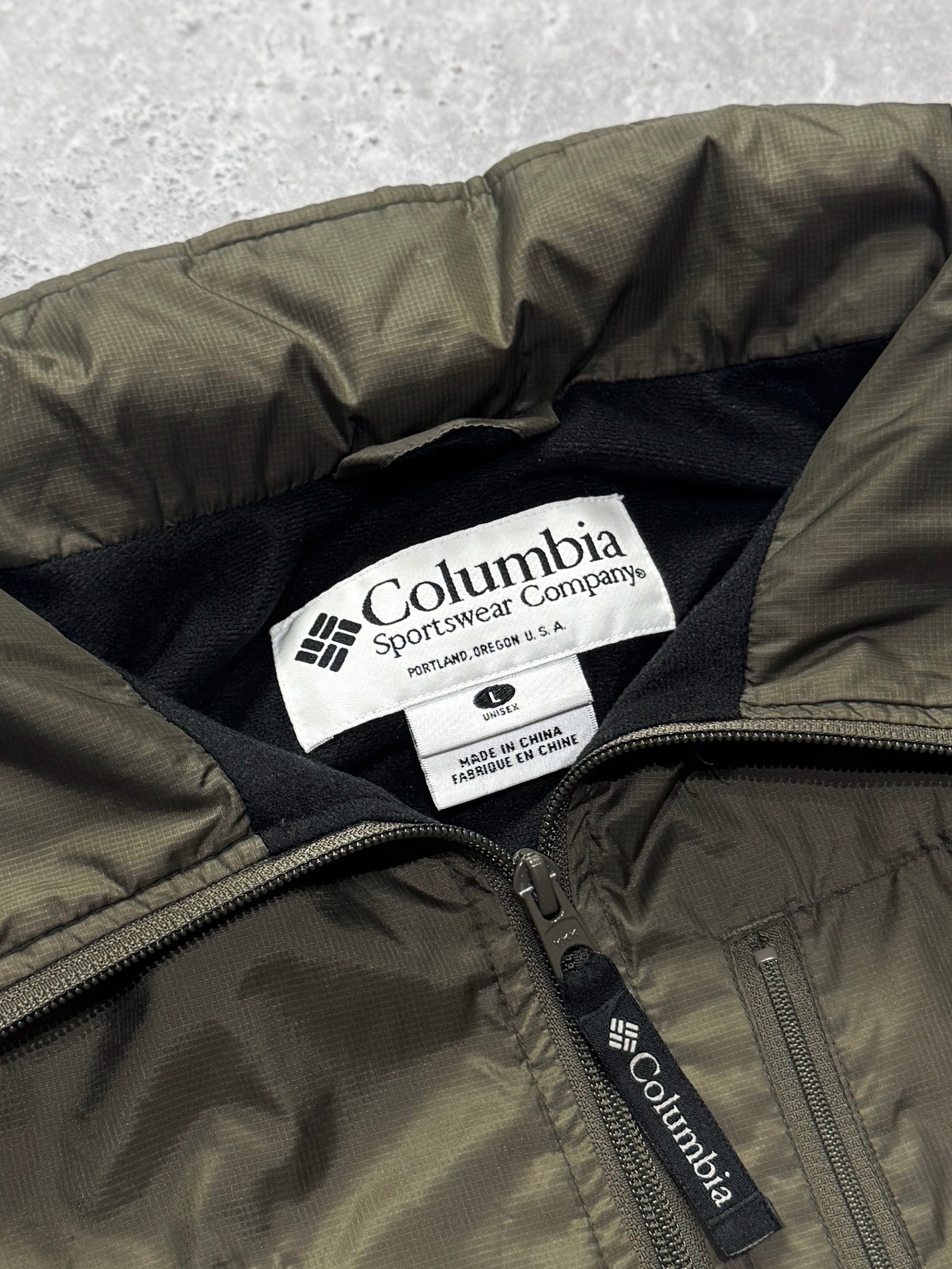 Vintage 2000s Columbia Outdoor Windbreaker Jacket (L)