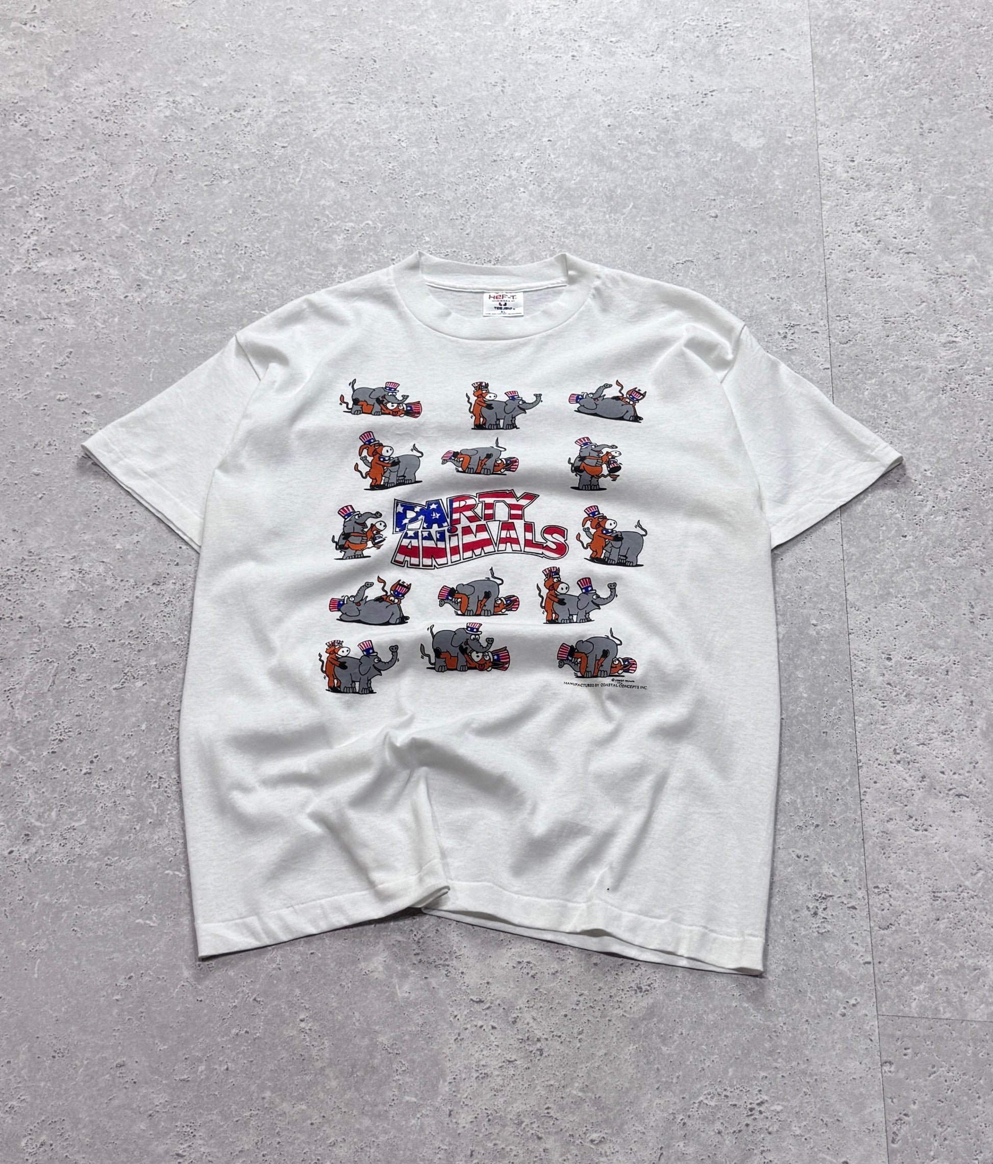Vintage 90s Party Animals Parody Tee (L)