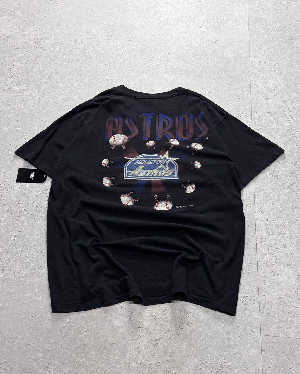 Vintage 90s Houston Astros MLB Graphic Tee (XL)