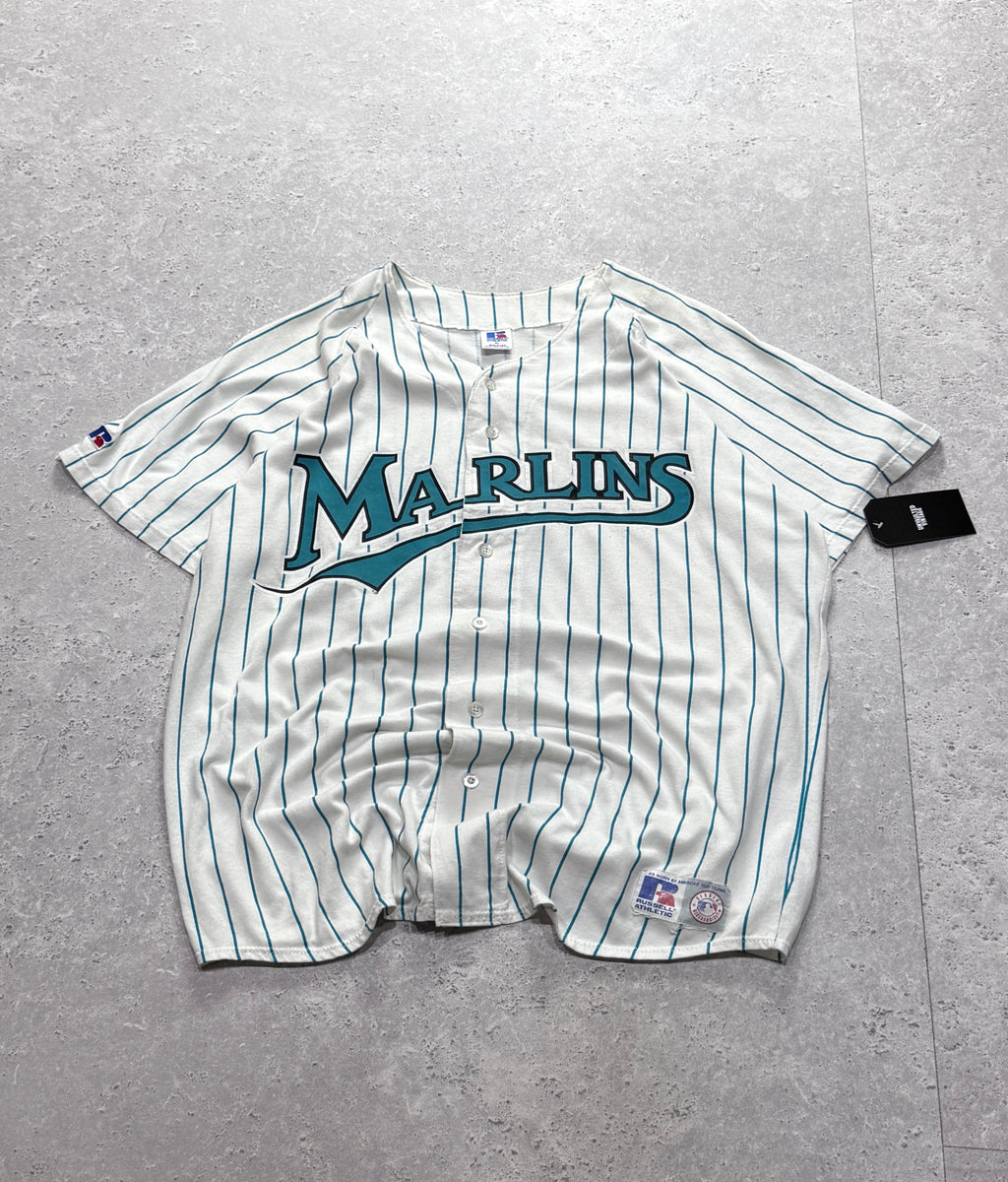 Vintage 90s Florida Marlins MLB Baseball Jersey (XL)