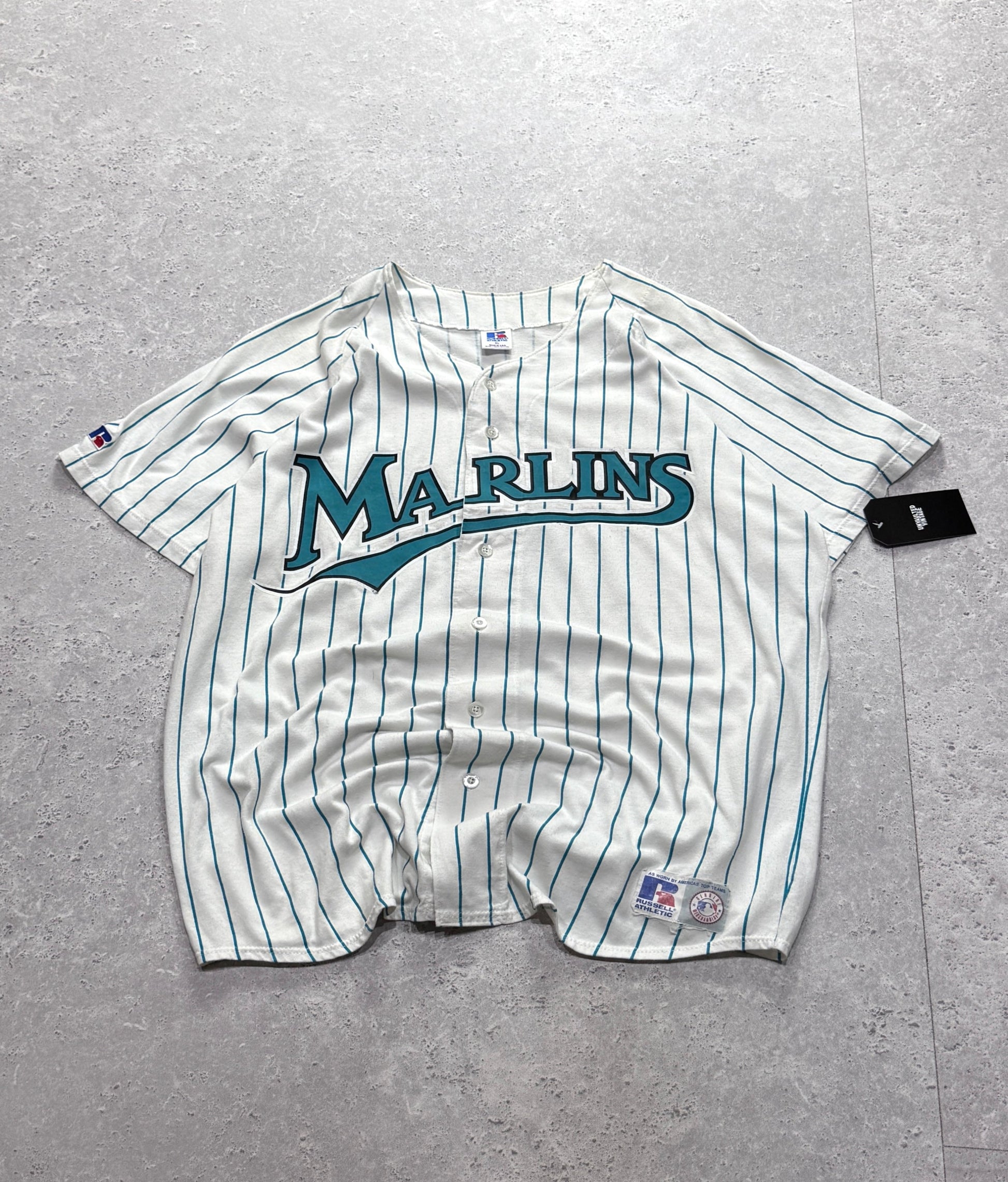 Vintage 90s Florida Marlins MLB Baseball Jersey (XL)