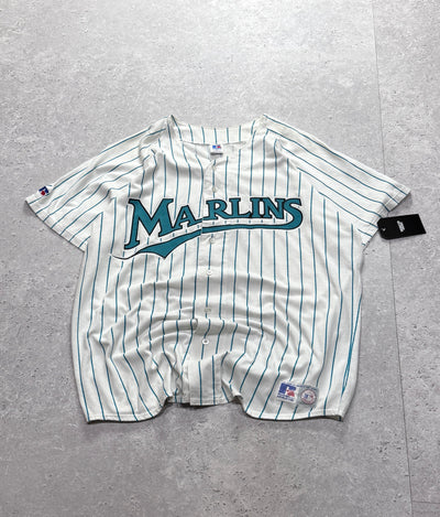 Vintage 90s Florida Marlins MLB Baseball Jersey (XL)