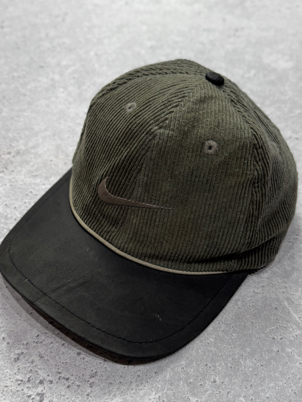 Vintage 90s Nike Corduroy Rope Cap