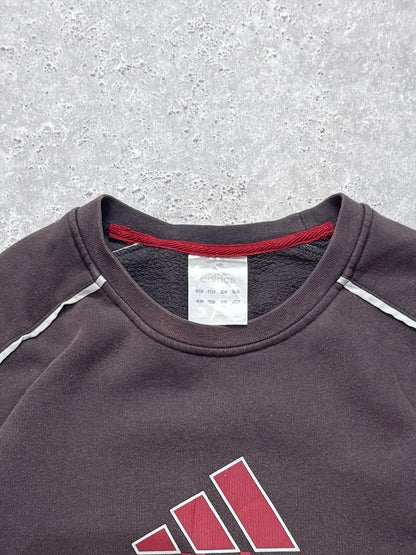 Vintage 2000s Adidas Spellout Sweater (M)
