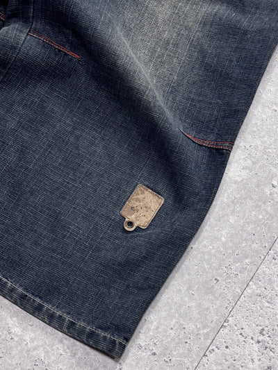 Vintage Y2K Baggy Graphic Carpenter Jorts (28”)