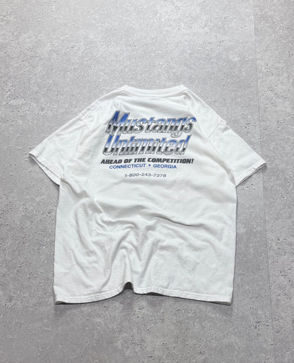 Vintage 90s Mustangs Unlimited Car Graphic Tee (L)