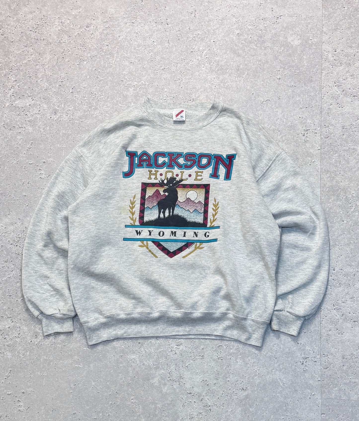 Vintage 1992 Jackson Wyoming Destination Sweater (XL)