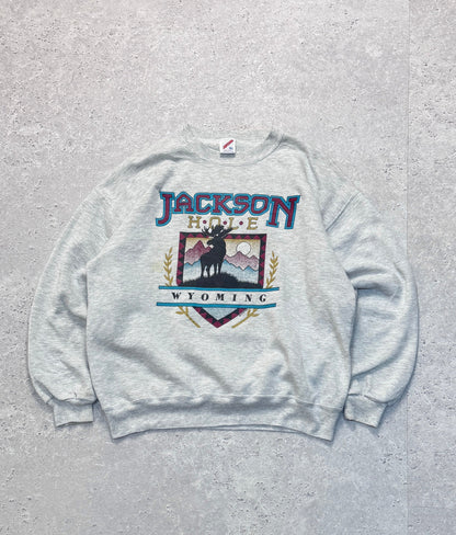 Vintage 1992 Jackson Wyoming Destination Sweater (XL)