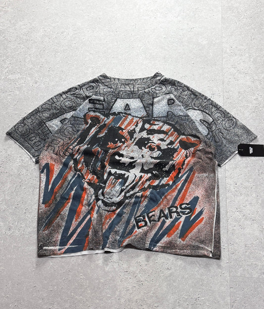 Vintage 90s Chicago Bears Magic Johnson NFL Tee (XL)