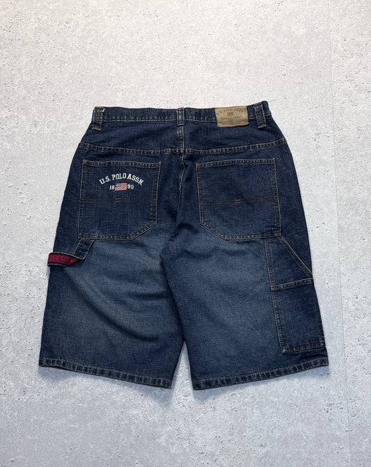 Vintage 2000s U.S. Polo Assn Carpenter Jorts (33")