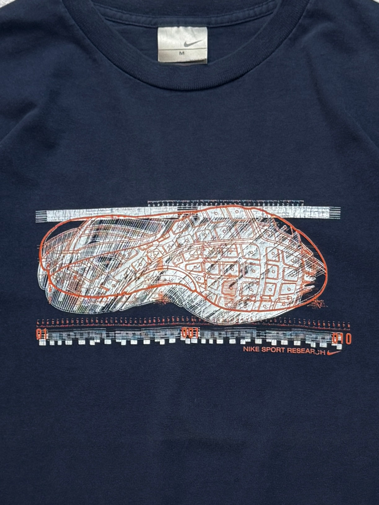 Vintage 2000s Nike Sport Research Promo Long Sleeve Tee (M)