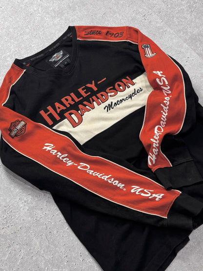 Vintage 2000s Harley Davidson Pullover Sweater (2XL)