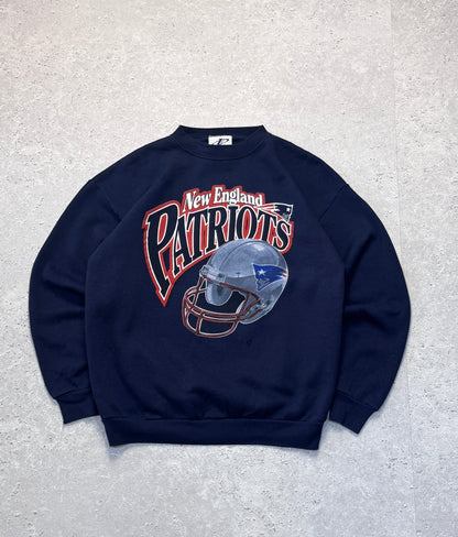 Vintage New England Patriots Helmet Sweater (M)
