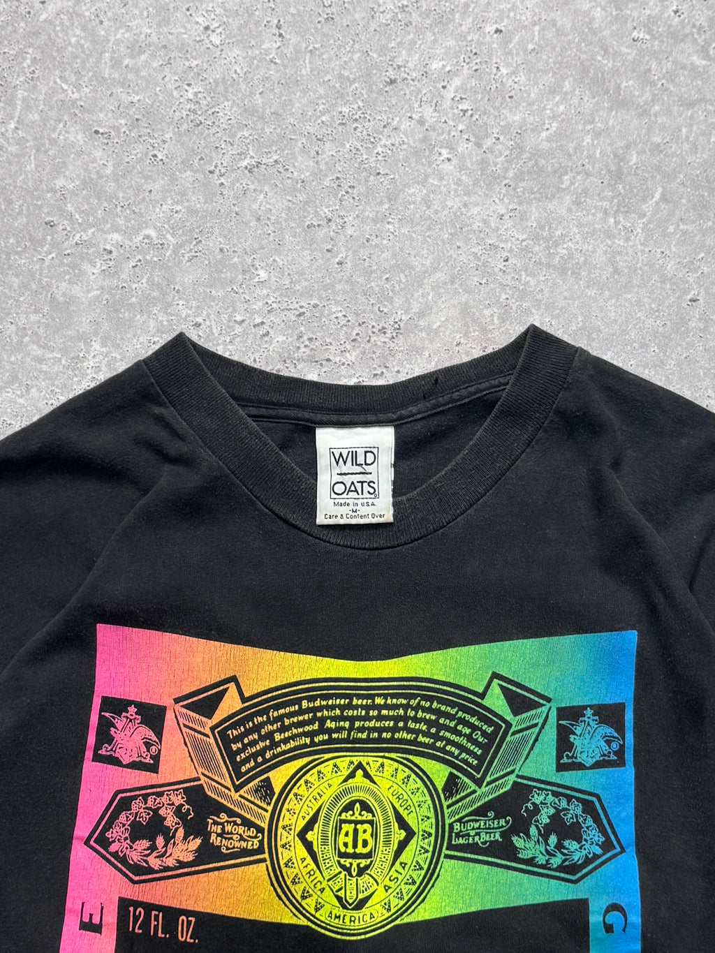 Vintage 1990 Budweiser King of Beers Tee (M)