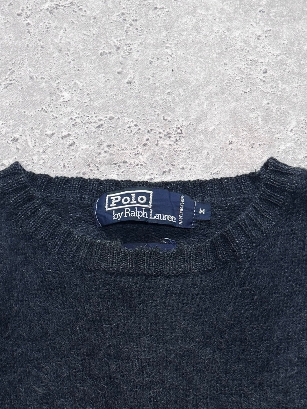 Vintage Polo Ralph Lauren Knitted Wool Sweater (M)