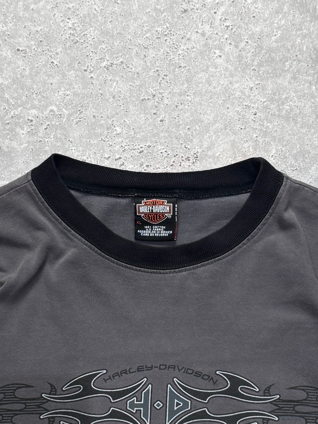 Vintage 90s Harley Davidson Tribal Long Sleeve Tee (XL)