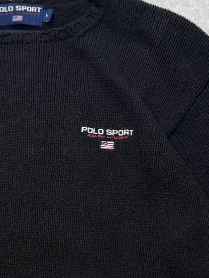 Vintage Polo Sport Ralph Lauren Knitted Sweater (XL)