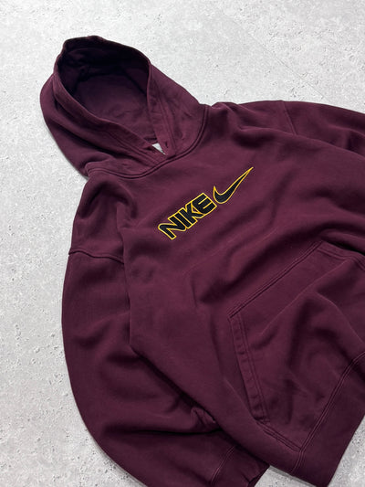 Vintage 2000s Nike Spellout Embroidered Hoodie (L)