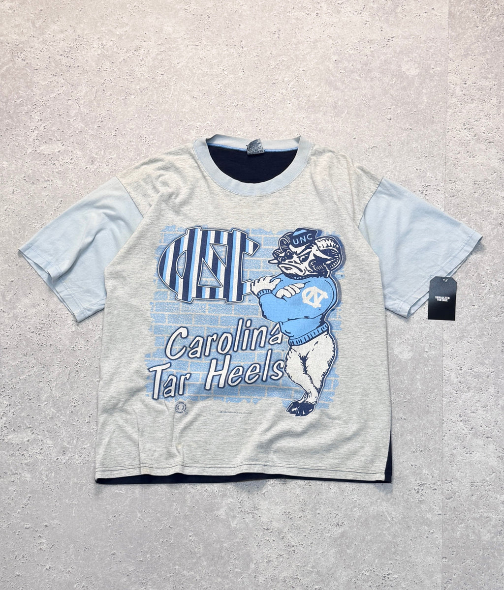 Vintage 90s North Carolina Tar Heels Colour Blocking Tee (XL)