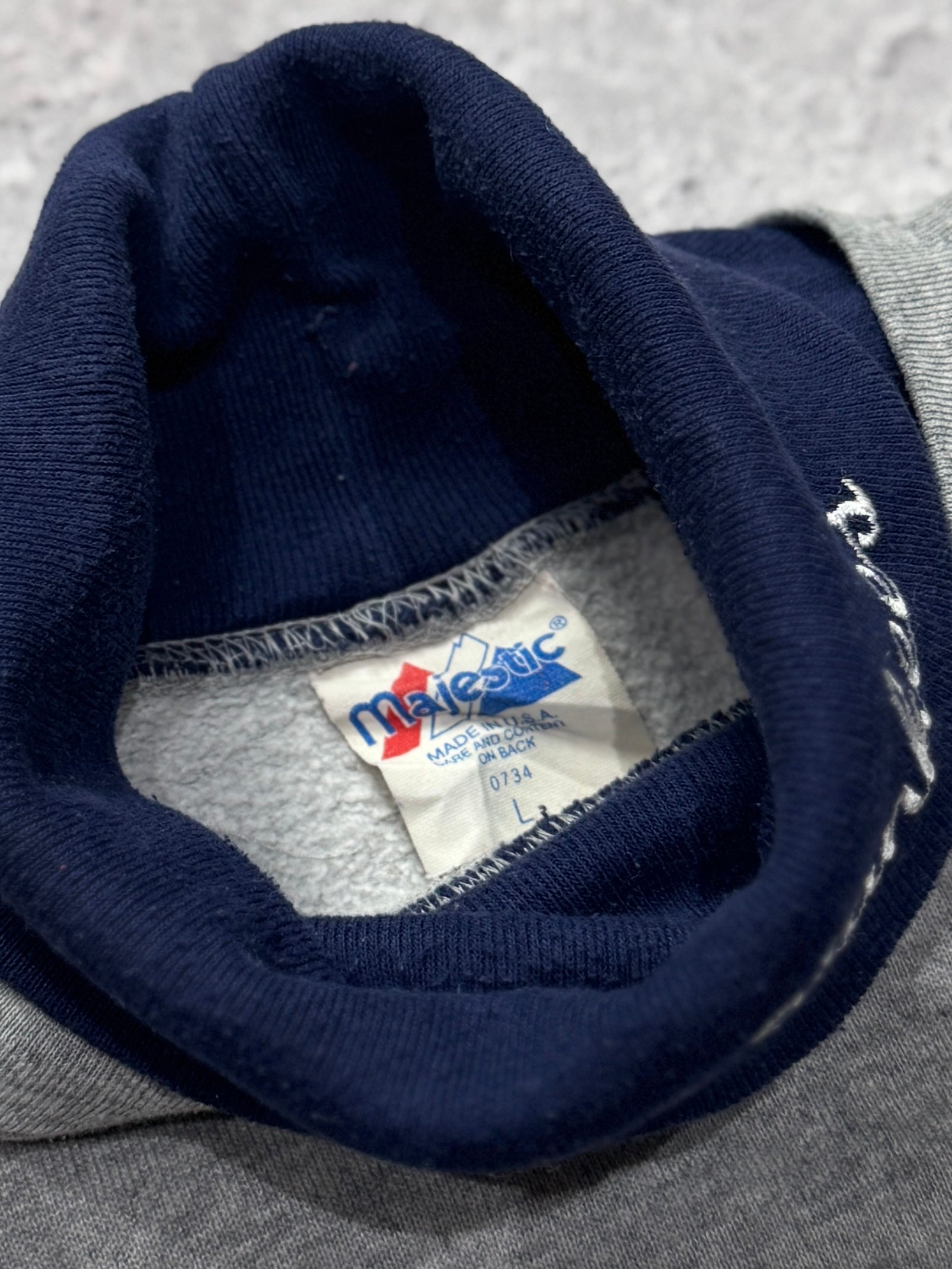 Vintage 1998 New York Yankees World Series Mock Neck Sweater (L)